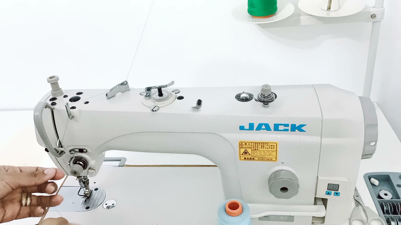 لضم ماكنة الخياطة الصناعية JACK