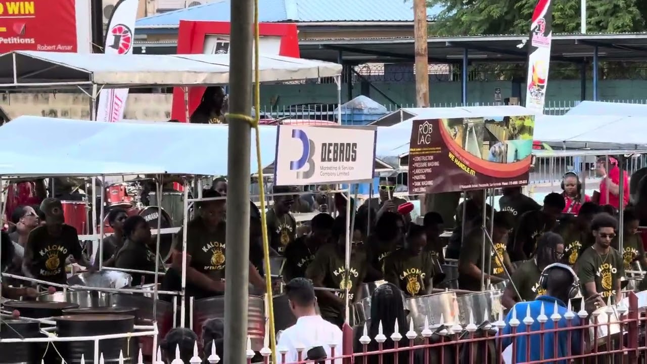 Kalomo Kings Steel Orchestra plays “ Nobody go run me” at Panorama Semis