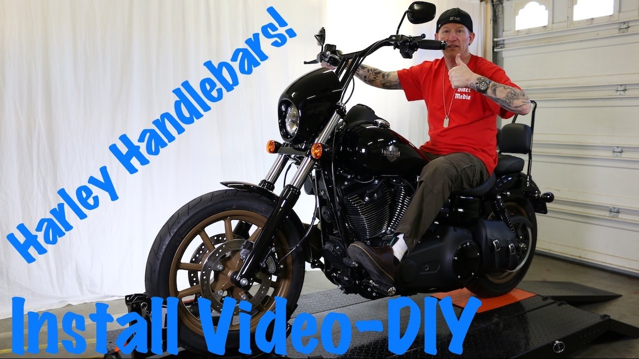 Install Handlebars on Harley Dyna, Softail, or Sportster-T-Bars | Extend Wires & Cables