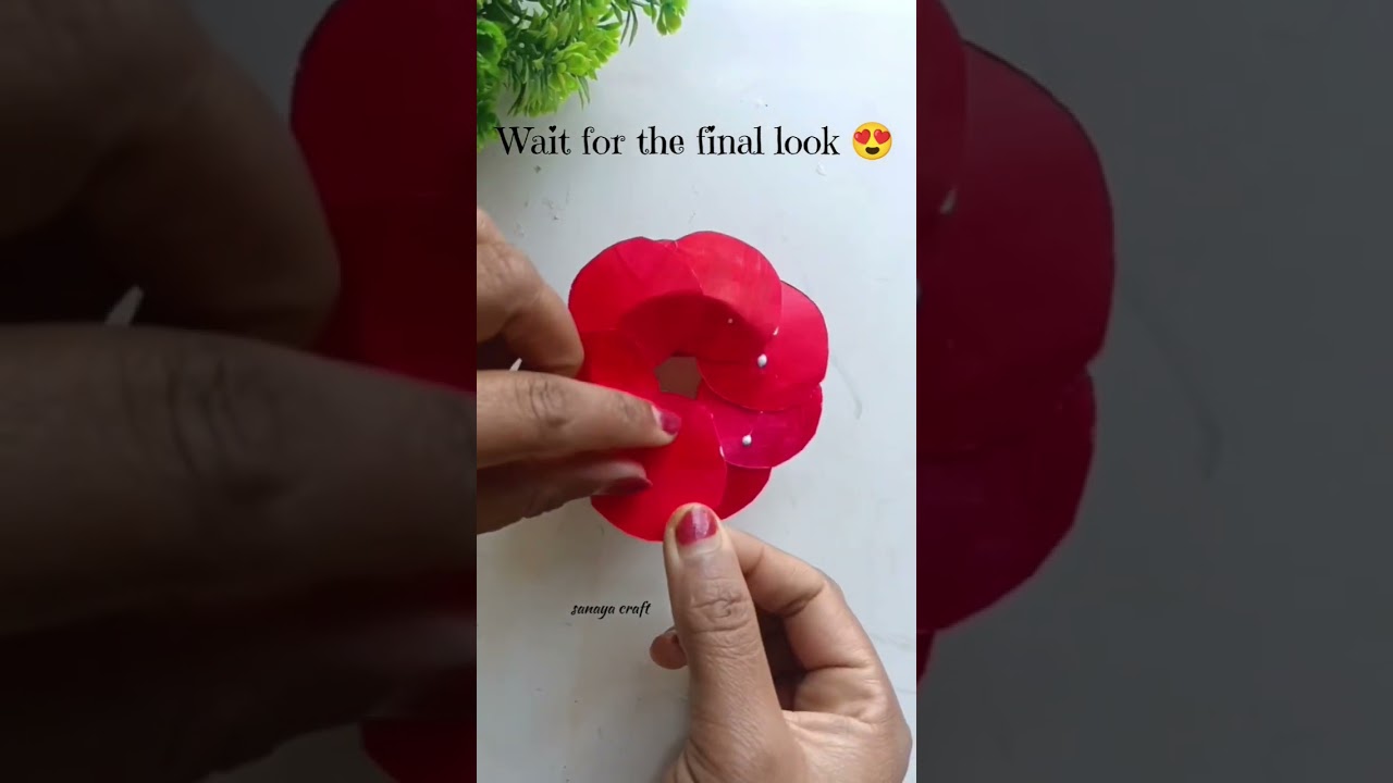 Easy & Beautiful Craft | DIY Paper Rose Flower 🌹 | 