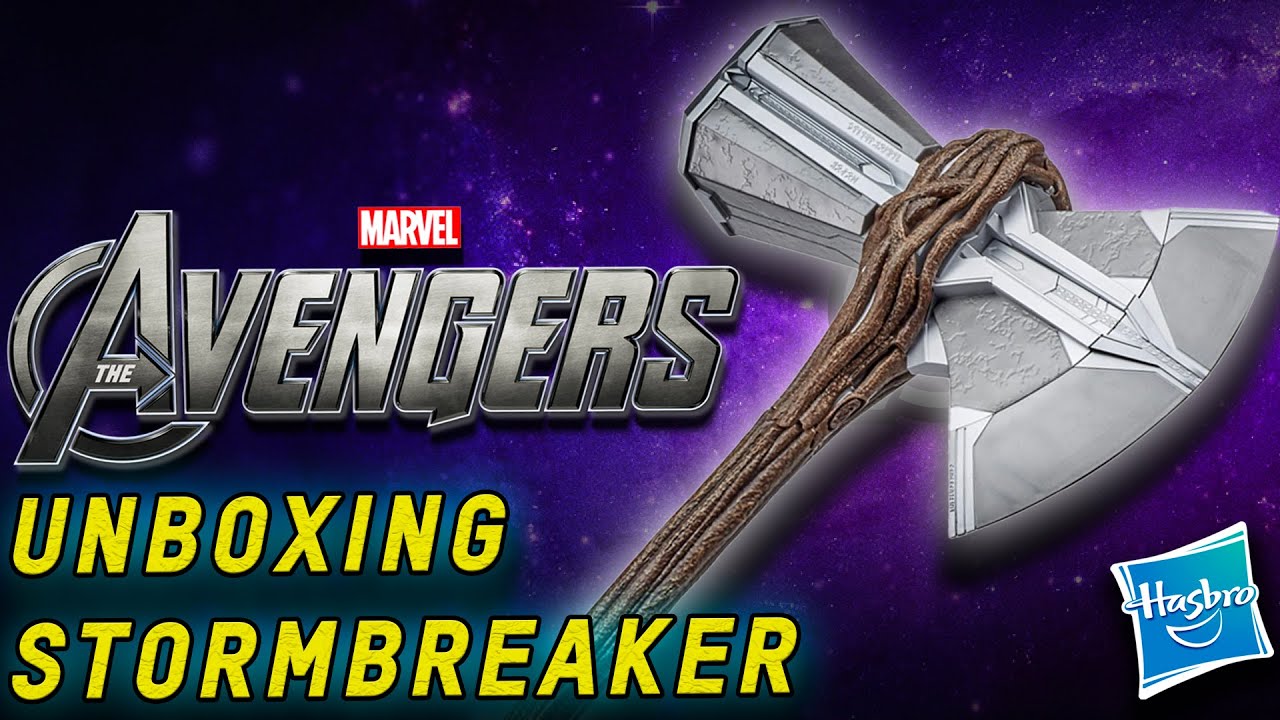 Hasbro Thor Stormbreaker Axe Replica Unboxing