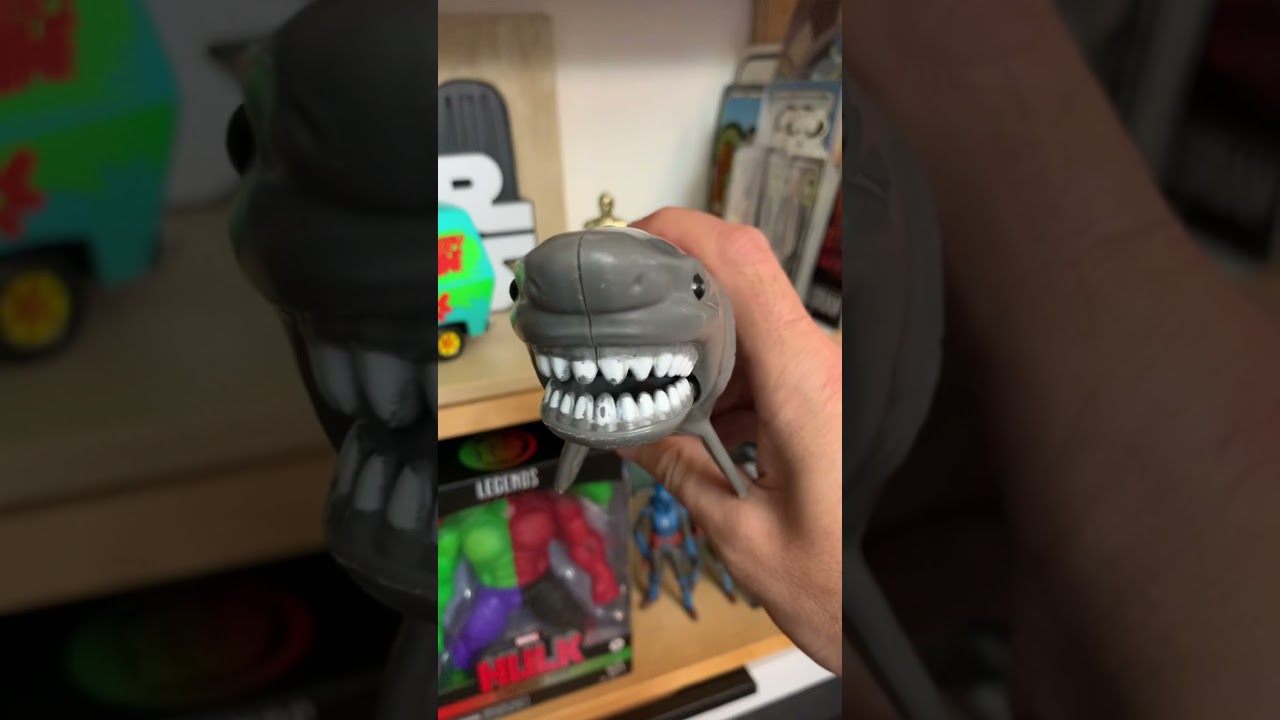 Random Shark 🦈 Toy. #actionfigures #shark #vintagetoys #toyhunt