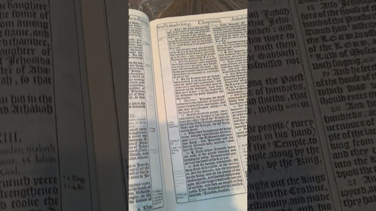 The New King James Carry size 1611 facsimile bible