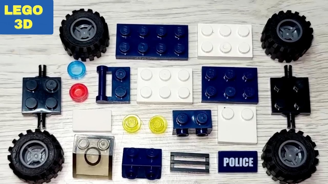 I built a LEGO Police bus