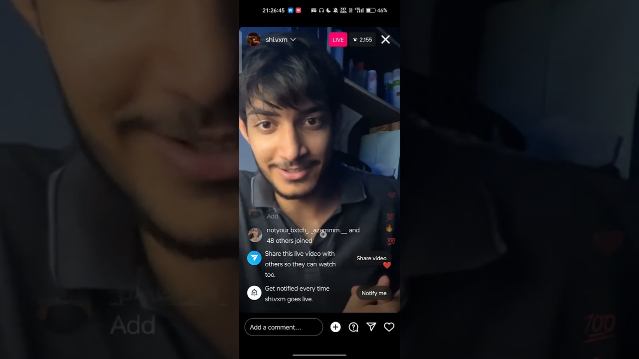 shiv.xm || instagram live || 400k special || #singer #voice #love #subscribe #views