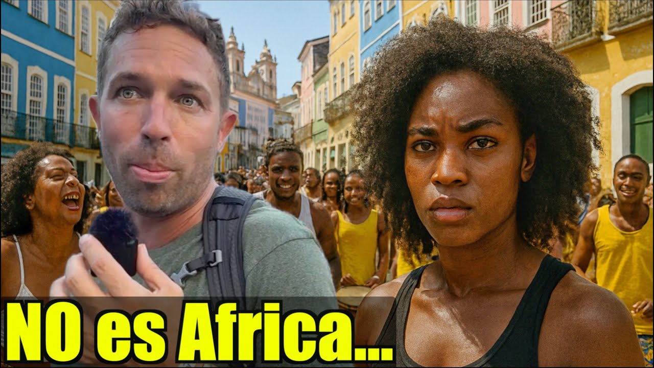Fui el ÚNICO GRINGO en La Ciudad MÁS NEGRA Fuera de ÁFRICA