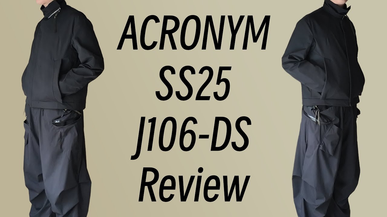ACRONYM SS25 J106-DS Review (Eng Sub)
