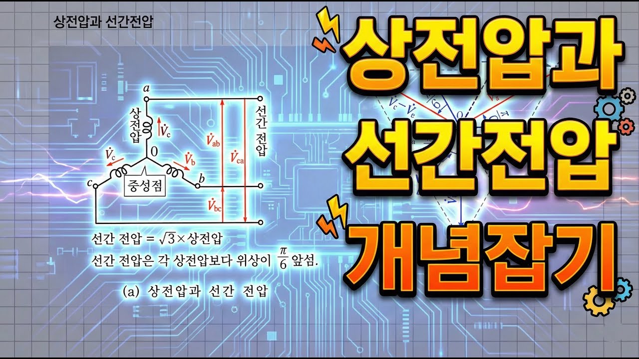 상전압과 선간전압 개념잡기