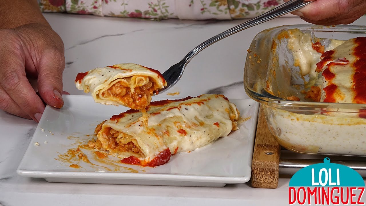 ROLLITOS DE CREPES RELLENOS, UNA RECETA TAN RICA QUE VAMOS A TRIUNFAR HASTA EN UN DÍA DE FIESTA