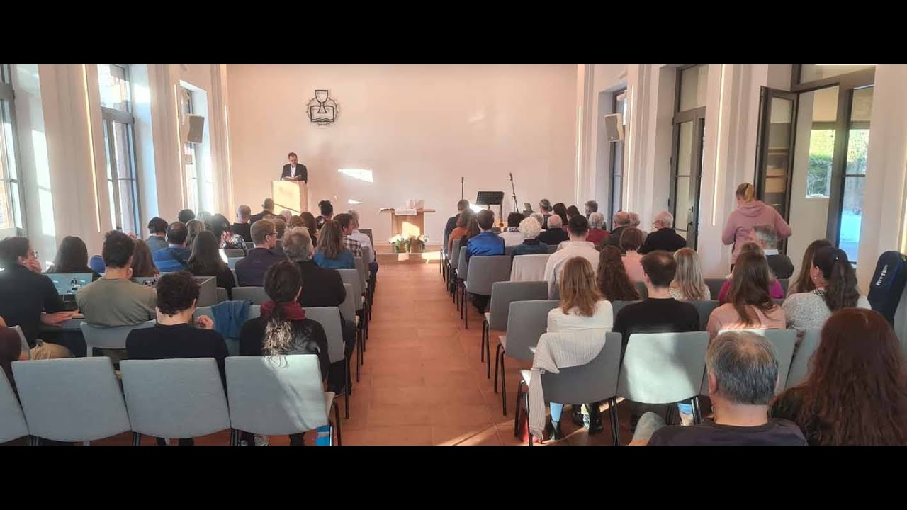 První bohoslužba v modlitebně Církve bratrské po rekonstrukci