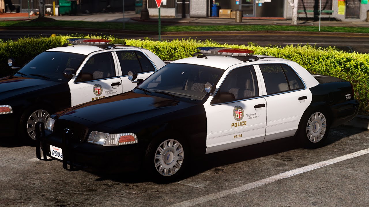 [WIP]2005 Ford Crown Victoria - Los Angeles Police FS Arjent SL LB DLS v2 Full Lightning Showcase