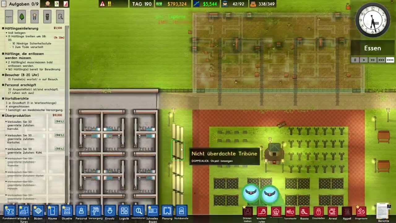 Kleinere Zellen für schlechtere Häftling | Prison Architect | 17