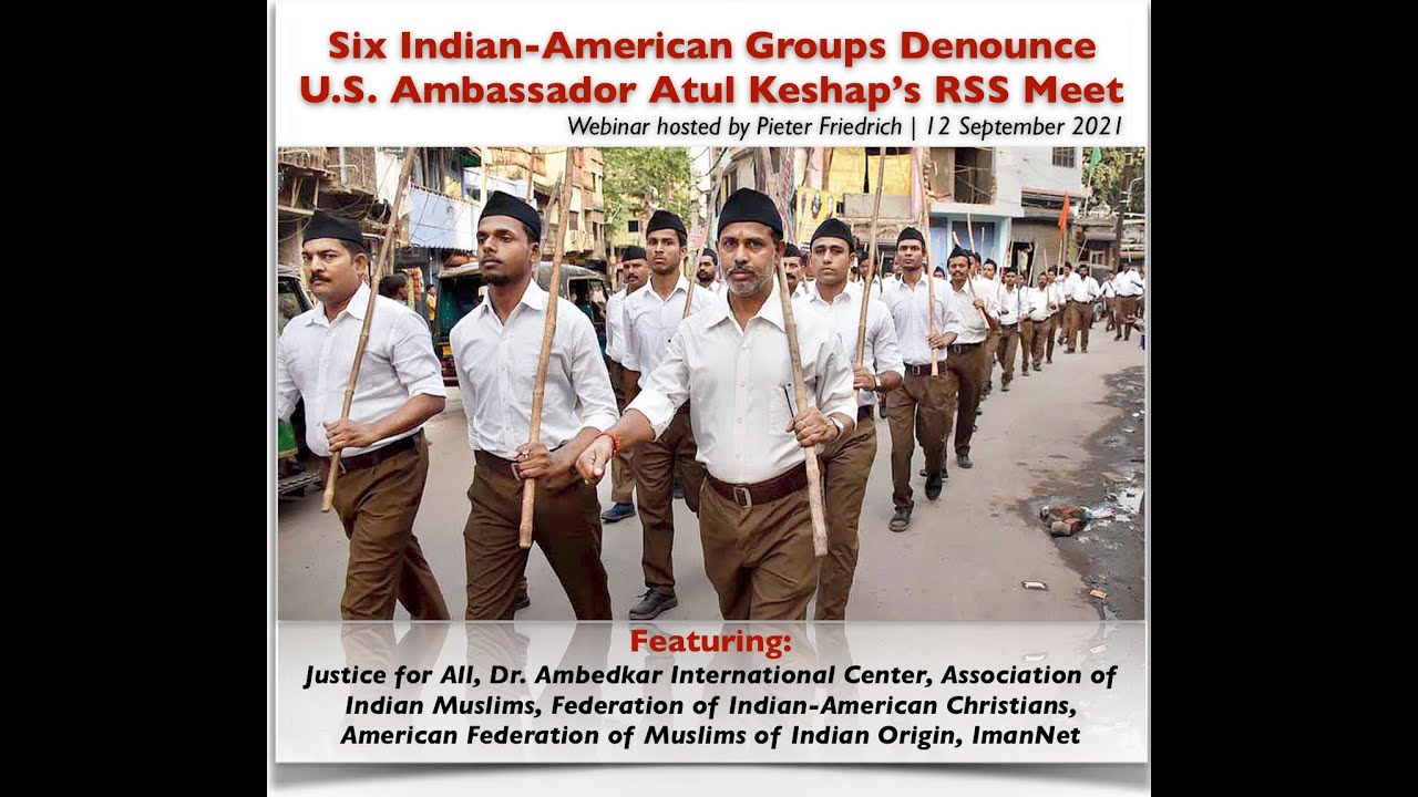6 Indian-American Groups Denounce US Ambassador's RSS Meet | Webinar