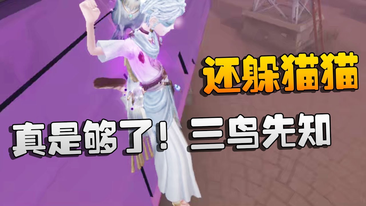 第五人格：大帅观战：真是够了！三鸟先知，还躲猫猫| Identity V | アイデンティティV