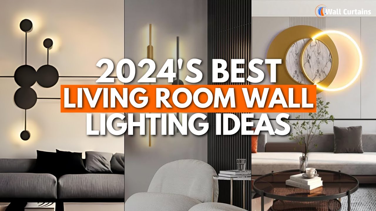 Top 50 Living Room Wall Lighting Ideas 2024  | Modern Led wall Lights Designs