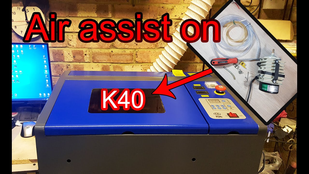 How to Install Air assist on Your  K40 Laser