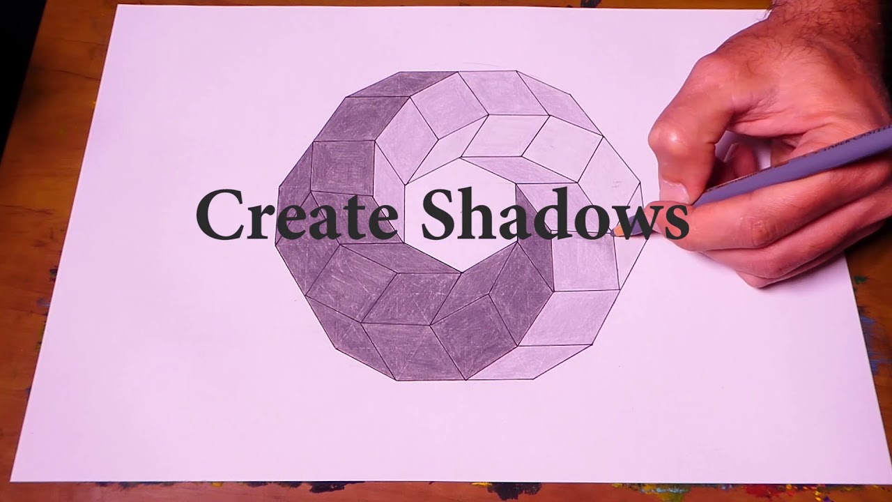 6 Cool Geometric Drawing Tricks You Should Try | Most Amazing Art Demonstration