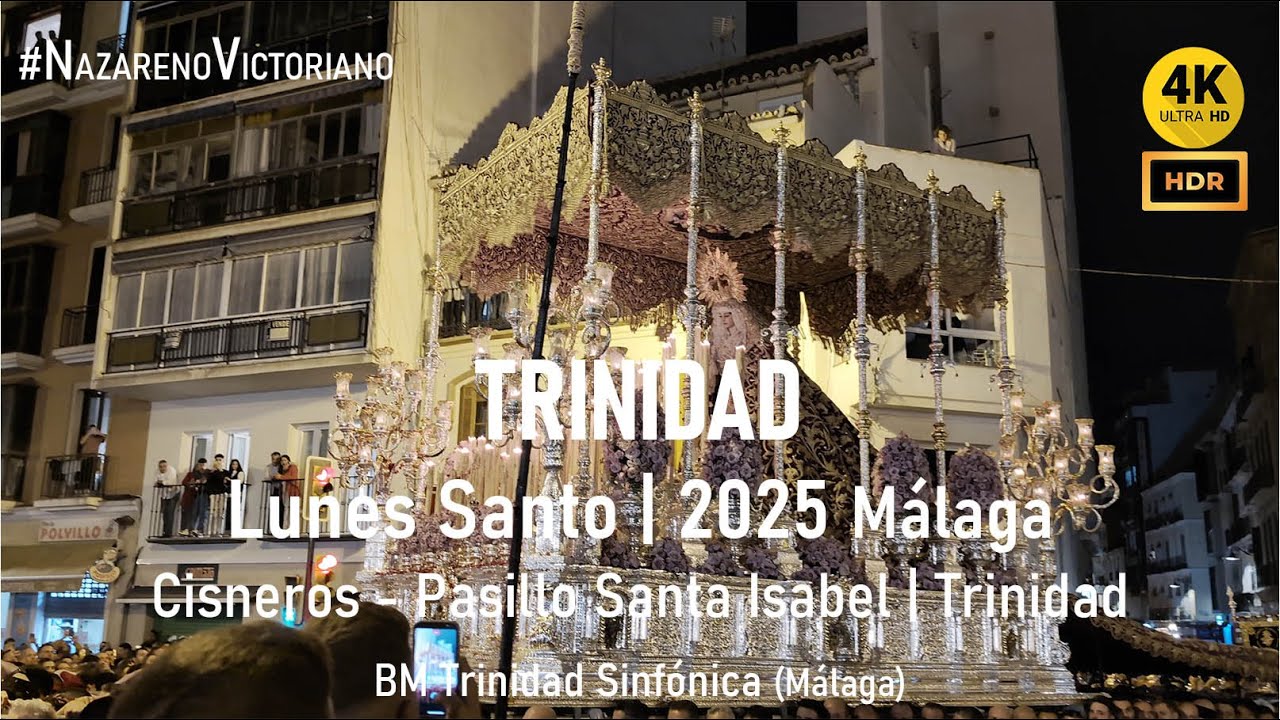 TRINIDAD (Cautivo) | Cisneros - Trinidad | Semana Santa Málaga 2025 | BM Trinidad Sinfónica