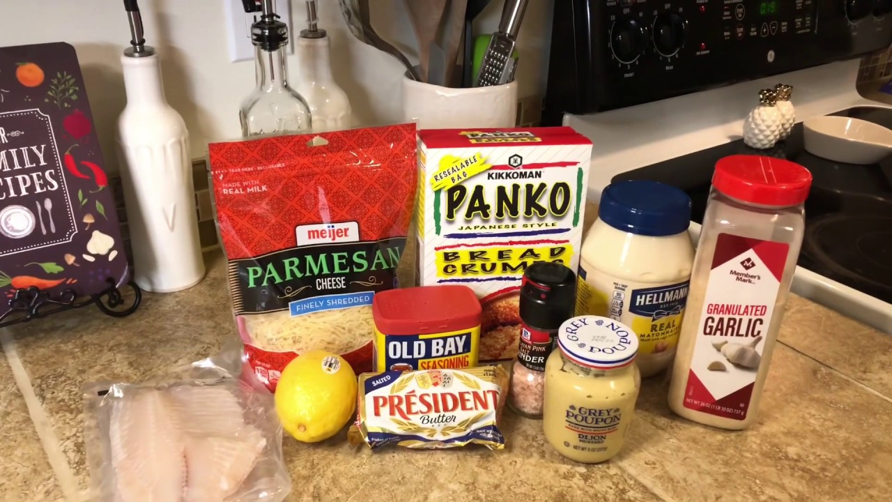 Parmesan Crusted Tilapia | Easy 30 min Meal | Cook with me | Beginner Friendly Meal | Baked Fish