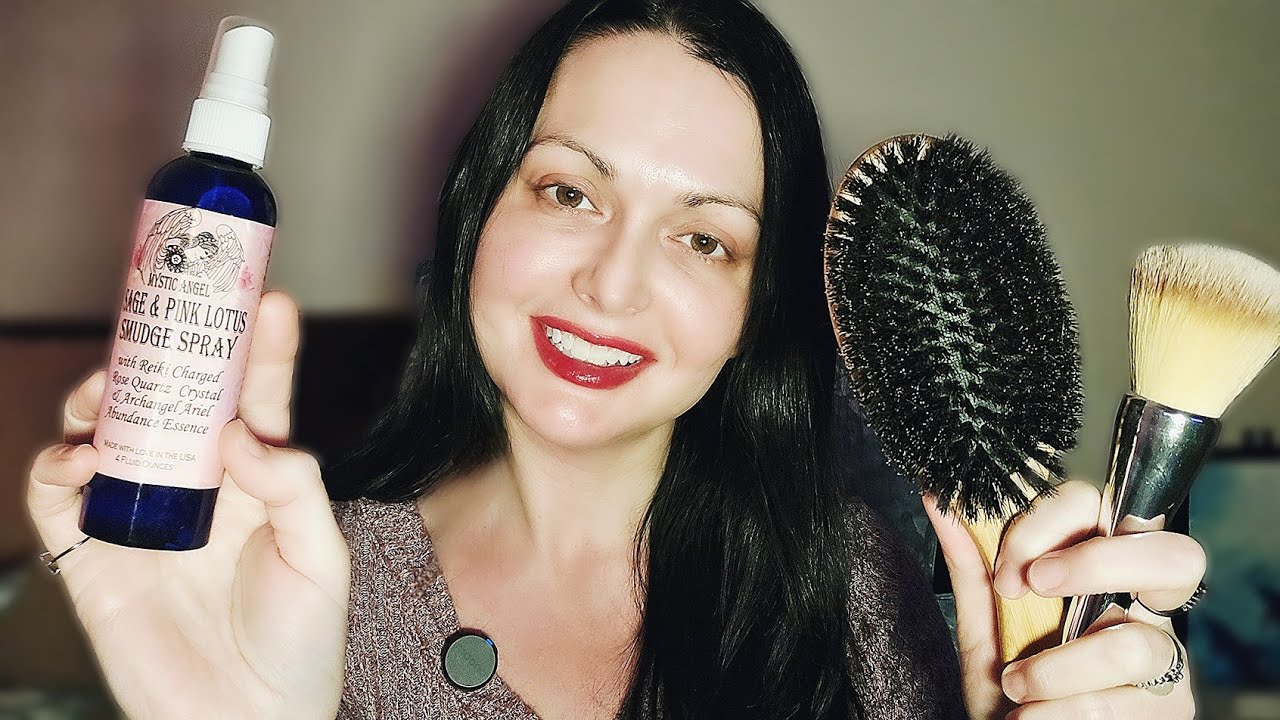 ASMR Reiki Healing for Stress Relief | Aura Brushing, Energy Balance & Deep Relaxation