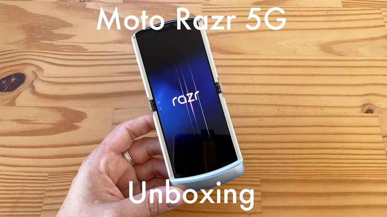 Распаковка Moto Razr 5G: достойное обновление складного Razr!