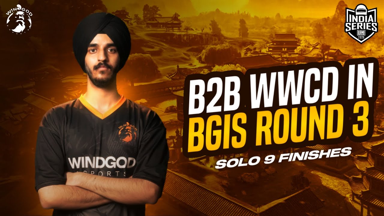B2B WWCD IN BGIS R3🍗😳 | SOLO 9 FINISHES IN 2 MATCHES🔥 | WindGodAPS❤️#bgmi #bgmihighlights #bgmilive 
