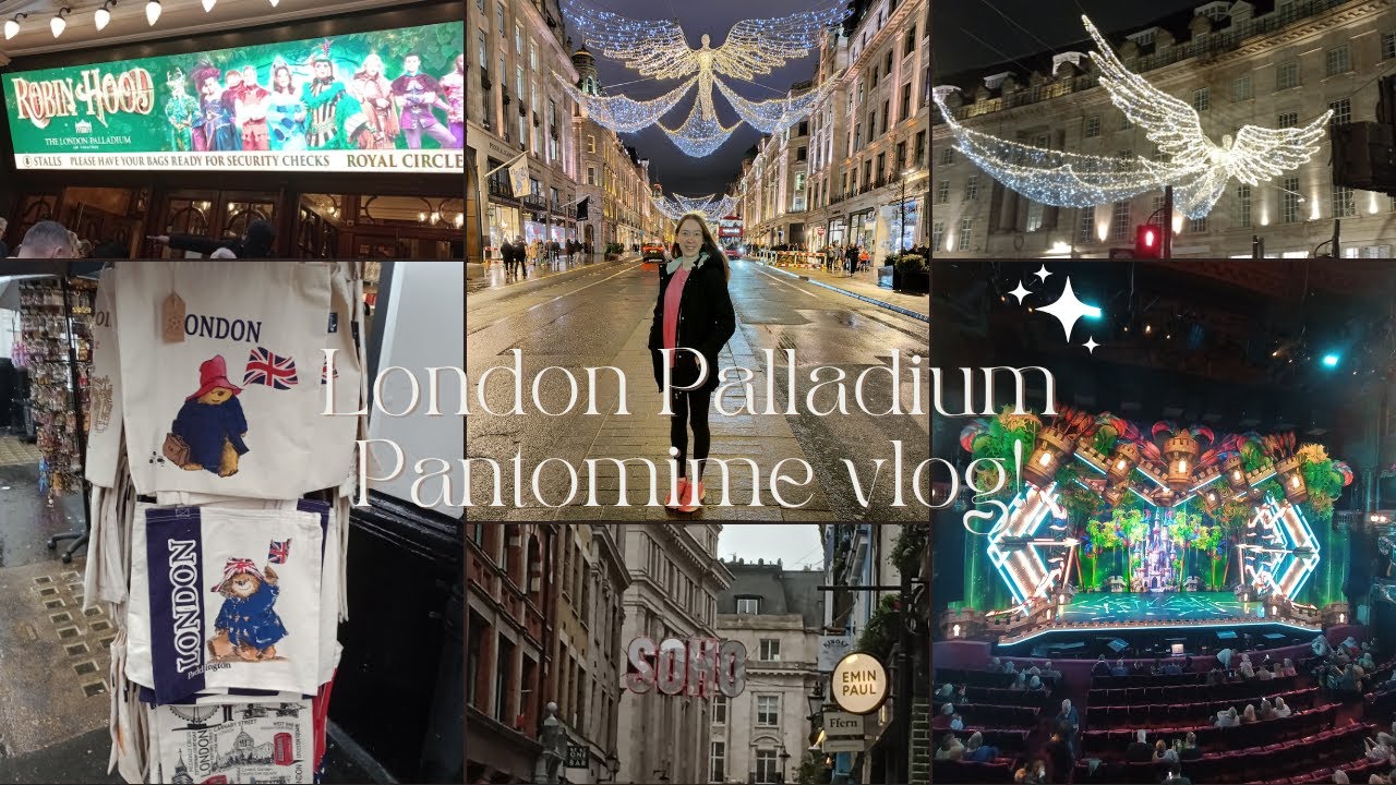 London Panto vlog - Jan 2025