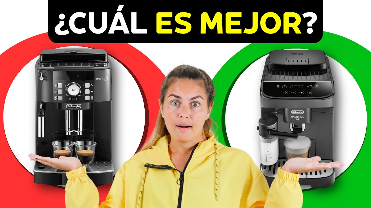 De'Longhi Magnifica S vs De'Longhi Magnifica Evo | ✅ Comparativa de Cafeteras Superautomáticas