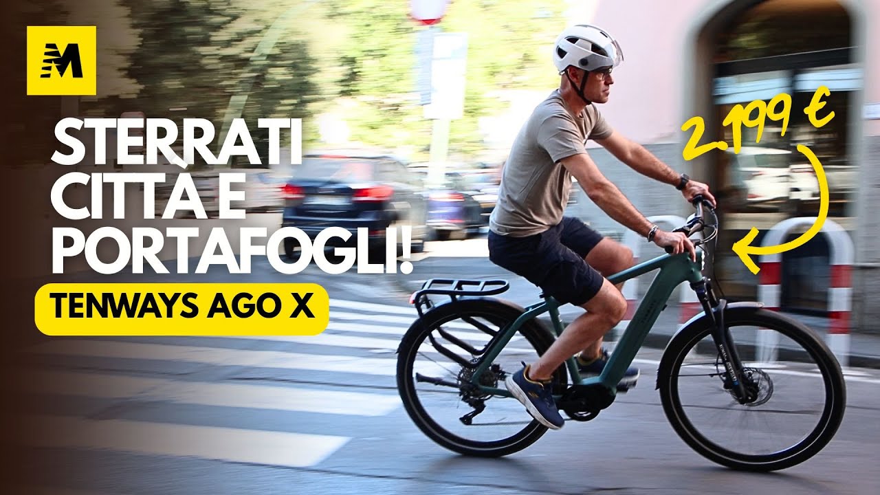 Tenways Ago X: look da SUV, animo urbano a poco più di duemila euro! // Il TEST