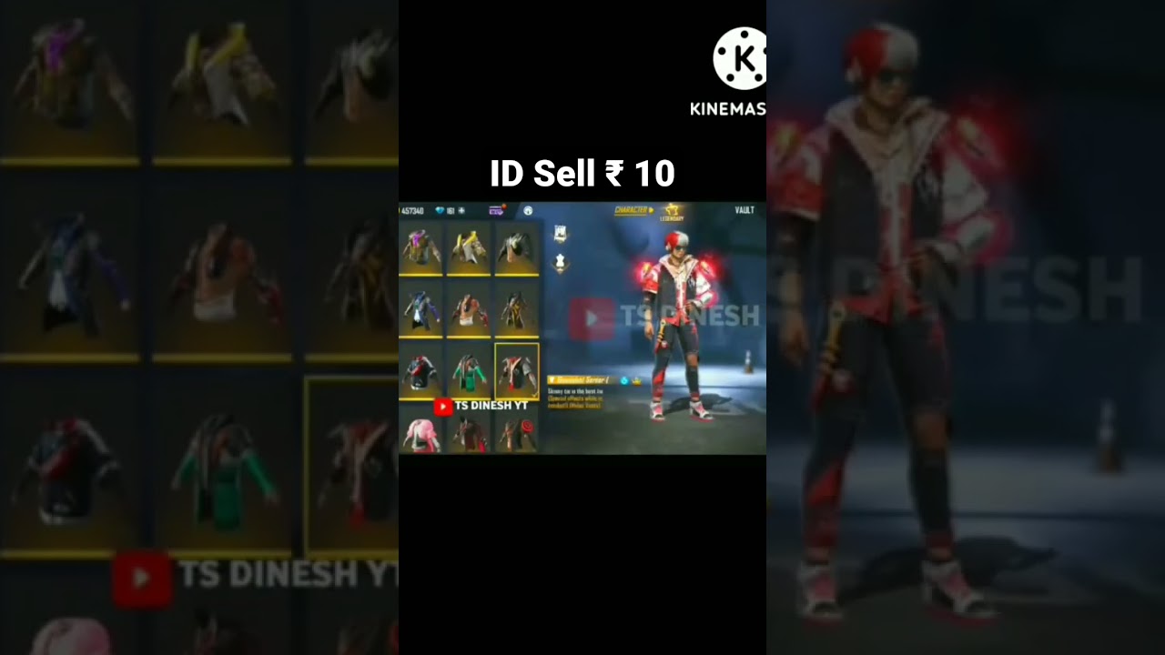 sk Sabir boss bundle id for sell only ₹ 10 # free fire # short # ff tranding short # id sell # 🔥🔥🙏 #