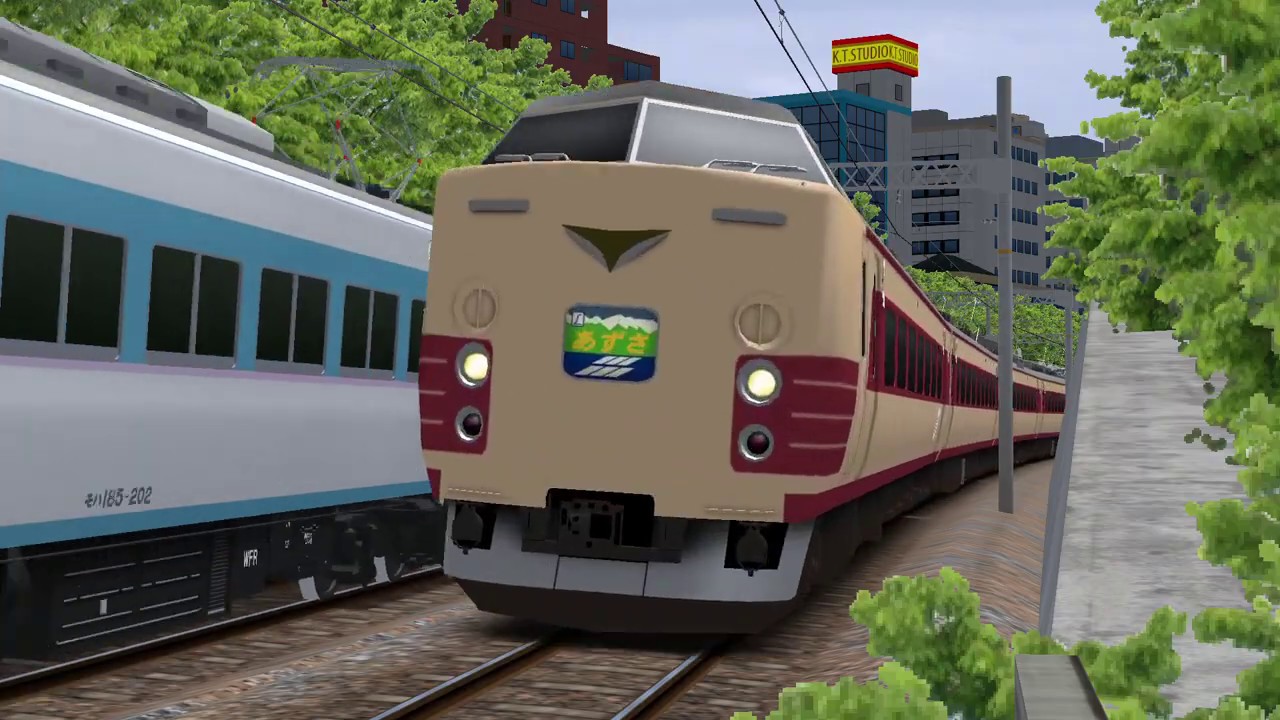 【RailSim】狩人・あずさ2号Music Video