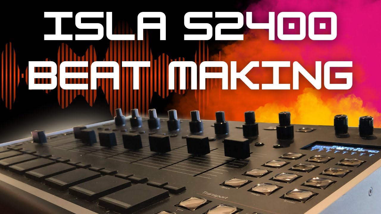 Making Shadows In Orbit: Dark Synth Beat on the Isla S2400 | Beat-Making Process Tutorial
