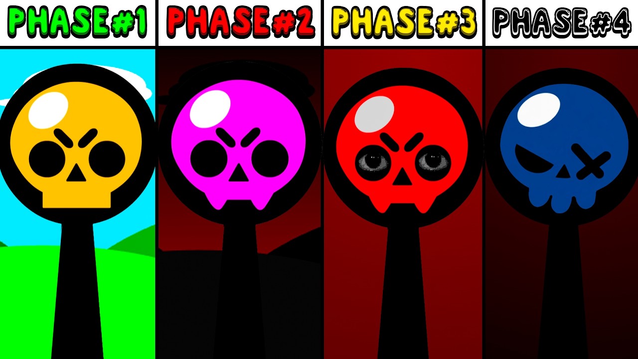 All Phases in Incredibox Sprunki Oc of Brawl Stars: From Phase 1 to Phase 4