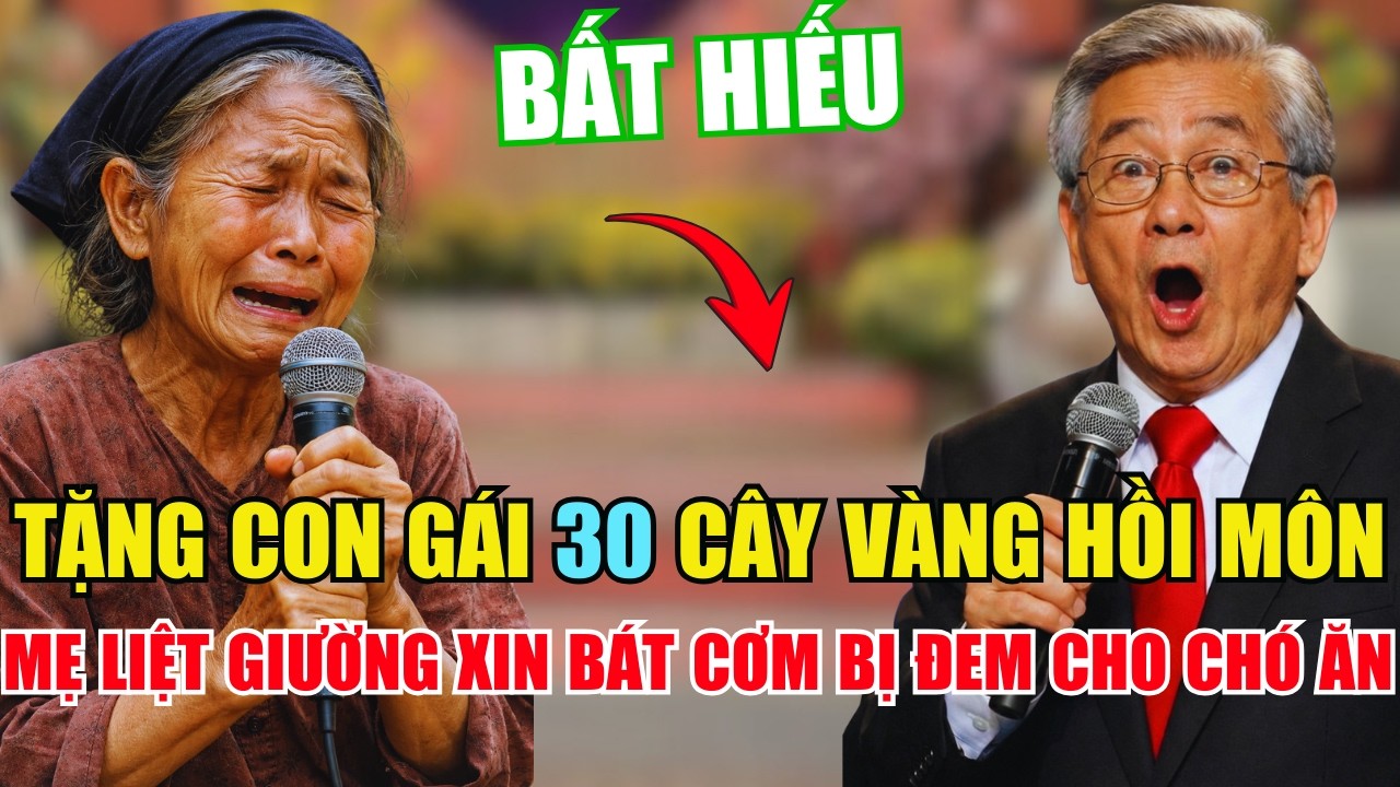 Nhận 30 Cây Vàng Của Mẹ Để Xây Biệt Thự Rồi Nh.ốt Mẹ Vào Nhà Kho Ẩm Mốc