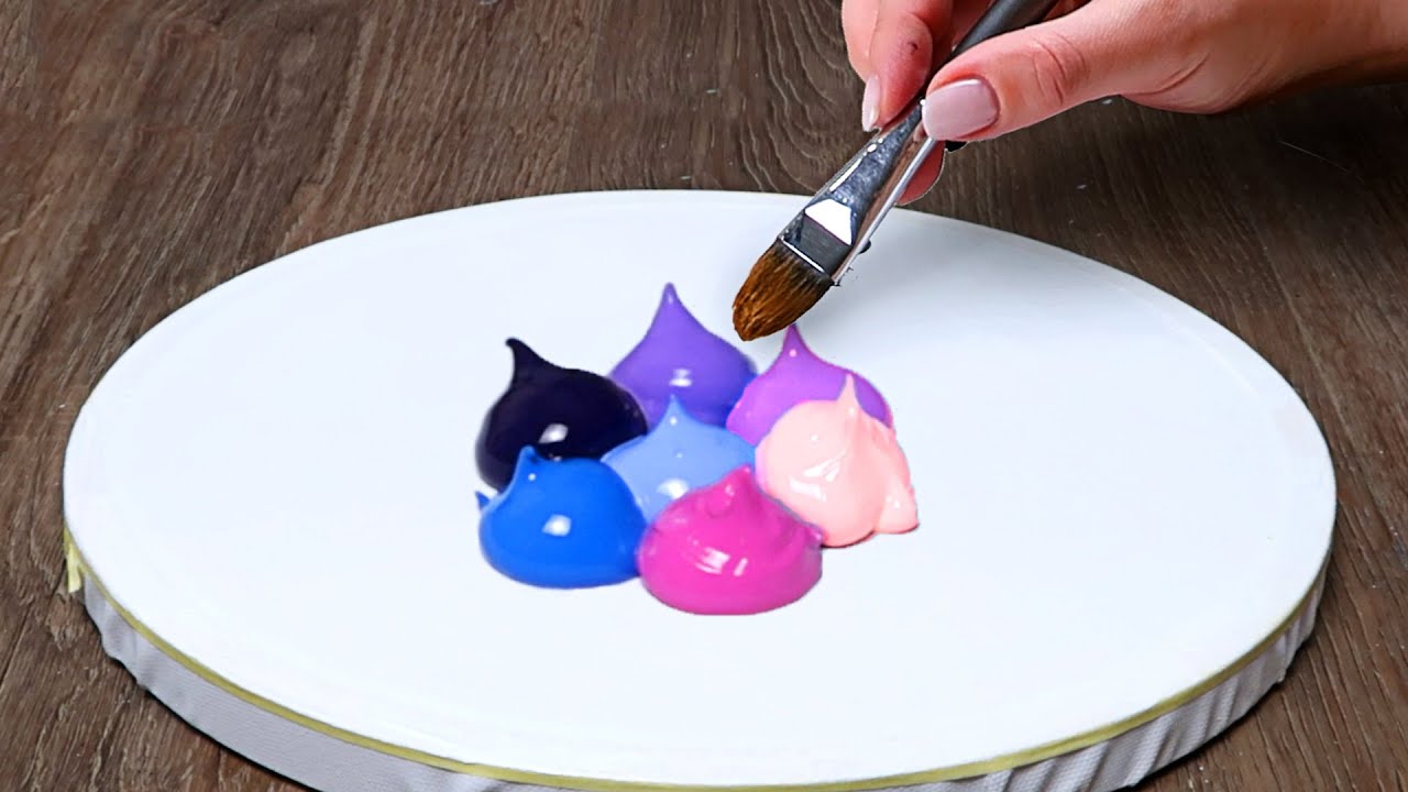 Can You Create Stunning Glowing Moon with Simple Acrylics