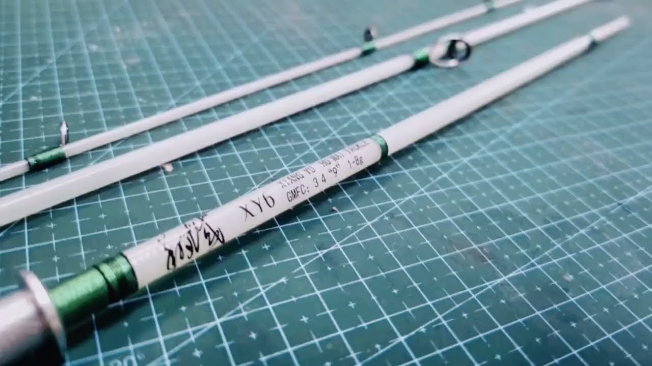 both Making fiberglass rod and fishing stimulate Peace of Mind