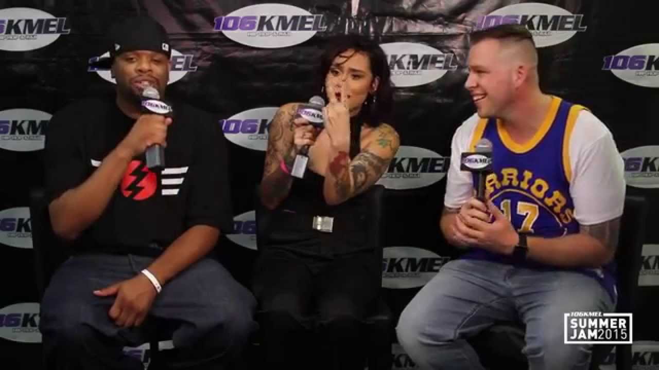 Kehlani Backstage Interview at KMEL Summer Jam 2015