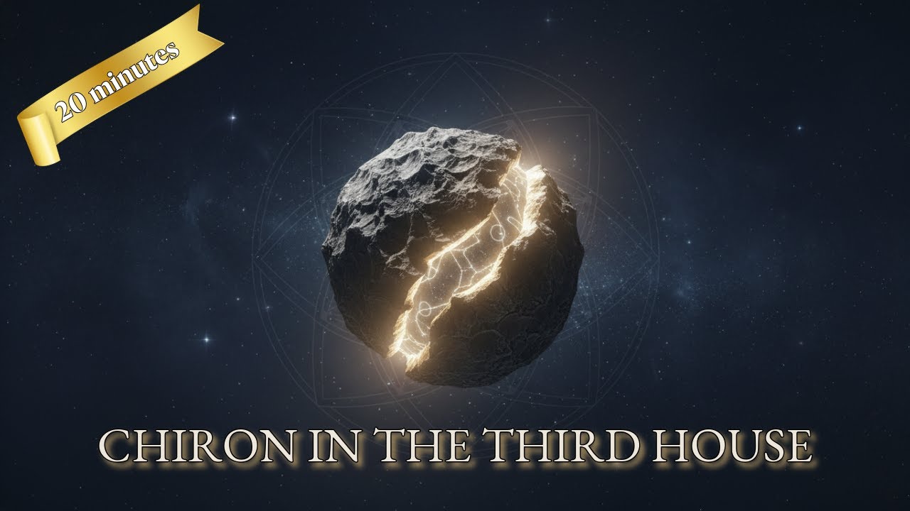 Chiron in the 3rd House (20 minutes) - Subliminal Affirmations for Birth Chart Alchemy