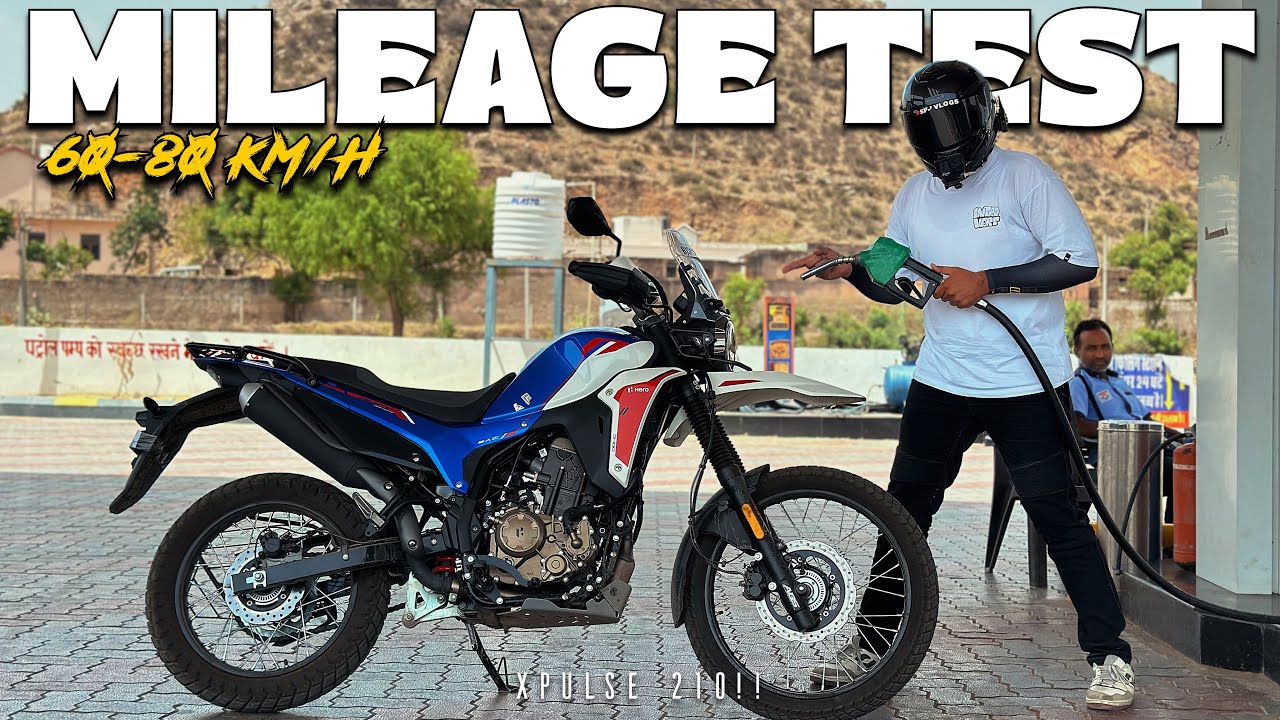 MILEAGE TEST - HERO XPULSE 210 | 60-80KM/H (ON HIGHWAY)