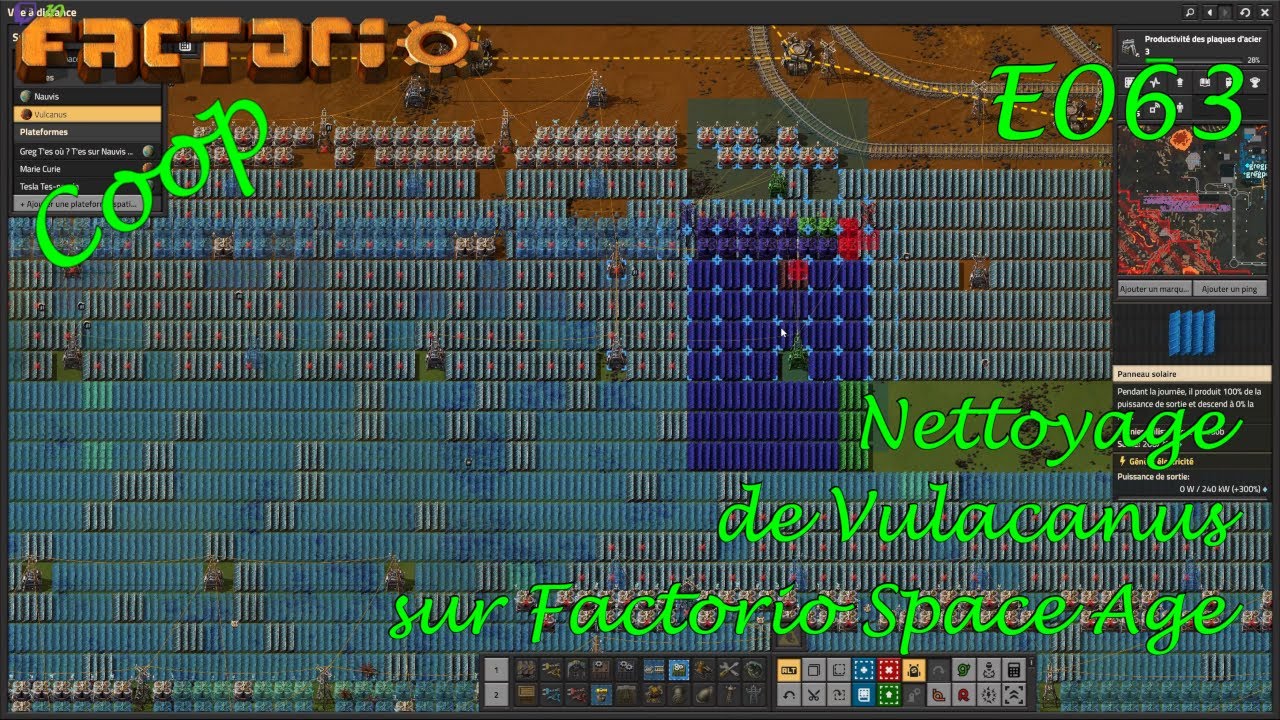 Nettoyage de Vulacanus | Factorio Coop E063 #gameplayfr #letsplayfr #factorio