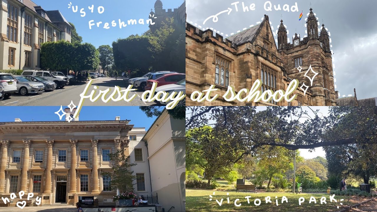 USYD Diary ep.1 | my first day studying abroad 🇦🇺