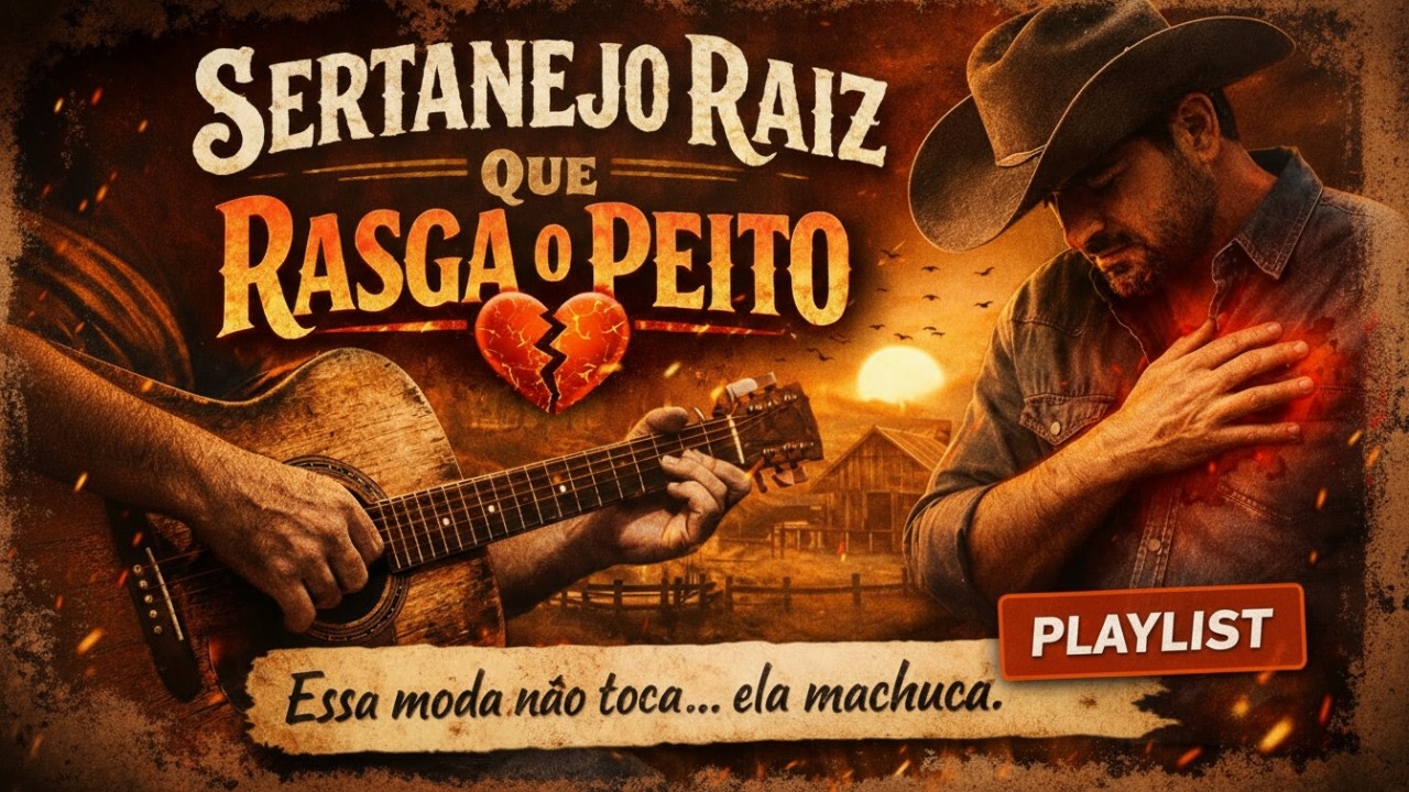 Sertanejo Raiz Que Rasga o Peito - 