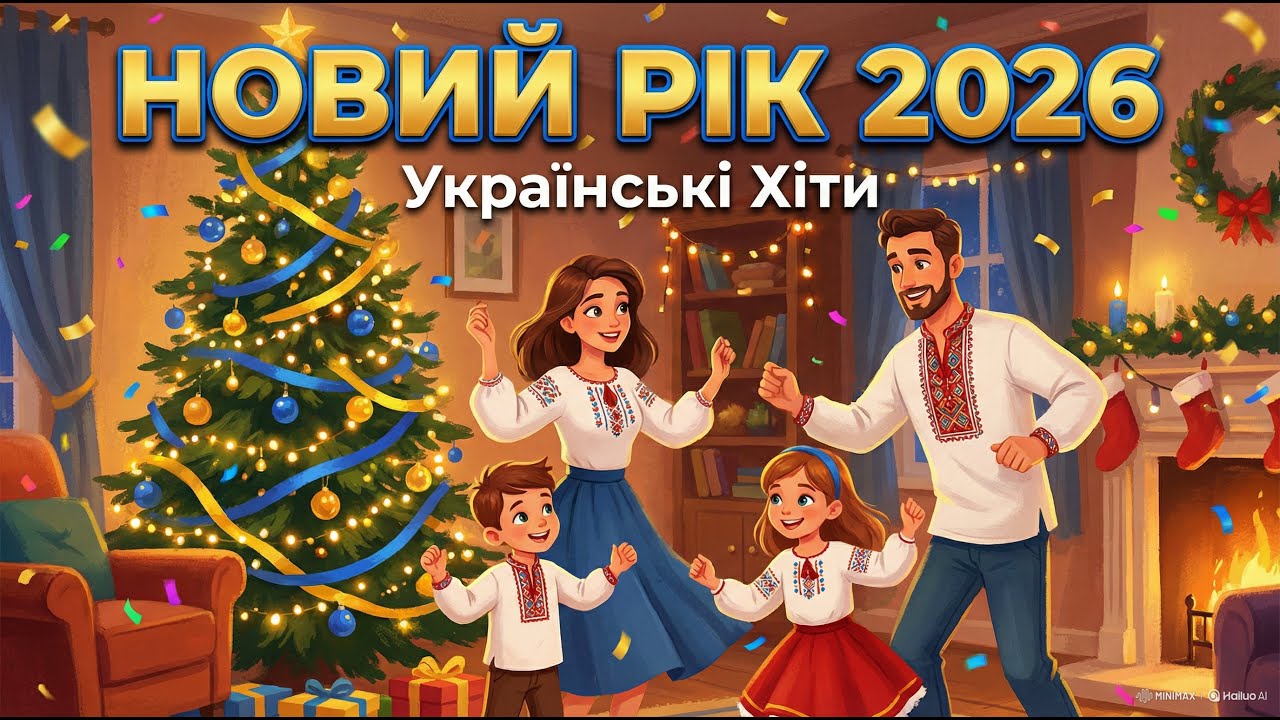 НОВИЙ РІК 2026: Найкращі Українські Святкові Хіти | Весела Музика для Свята