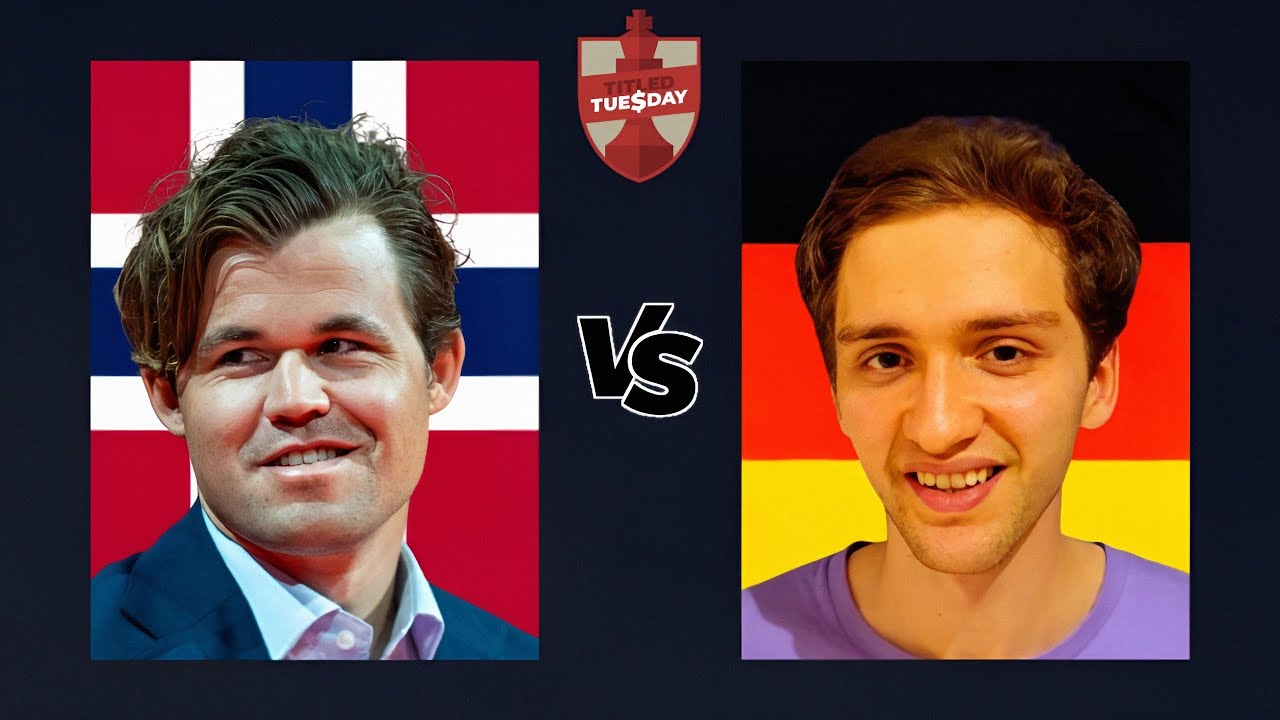 Magnus Carlsen vs Alexander Donchenko | Titled Tuesday | chesscom