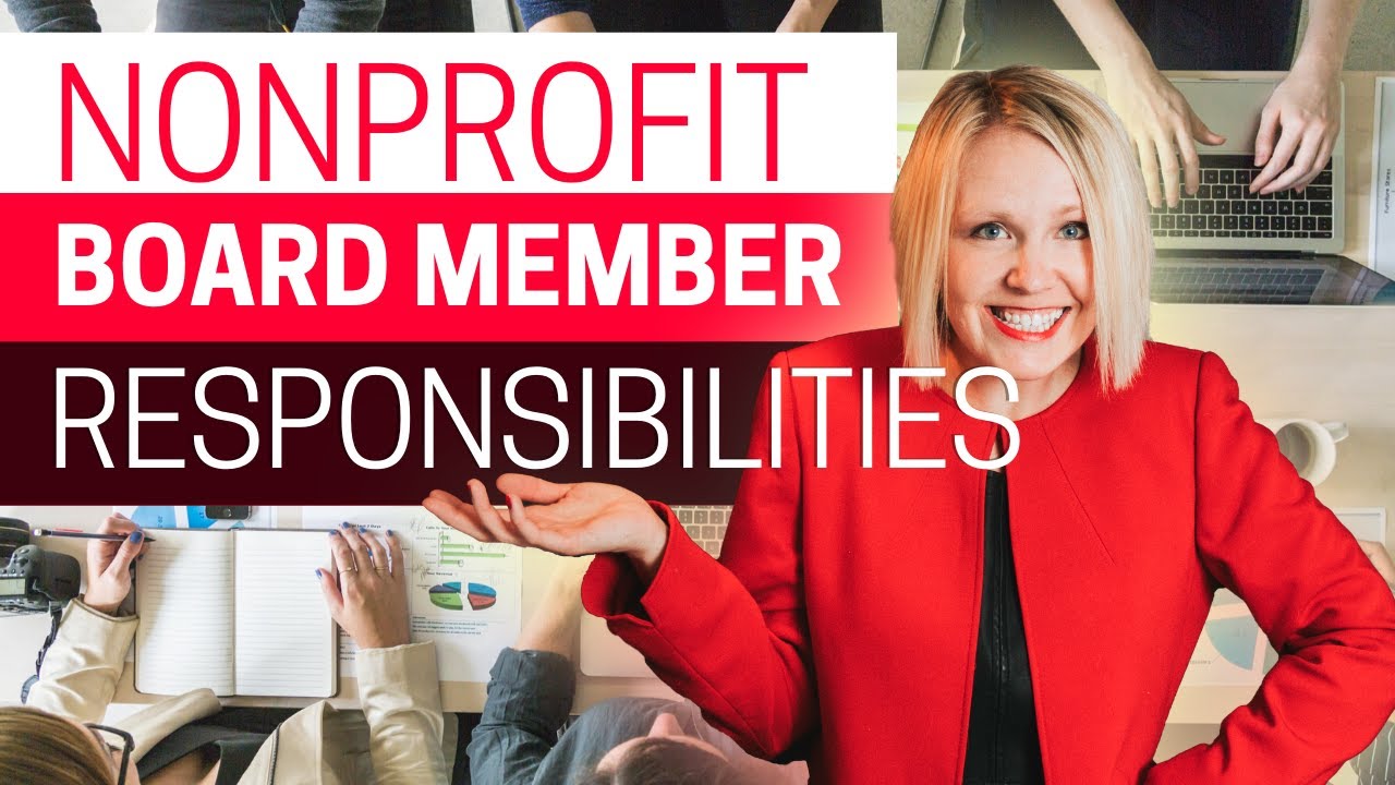 Roles & Responsibilities of a Nonprofit Board Member