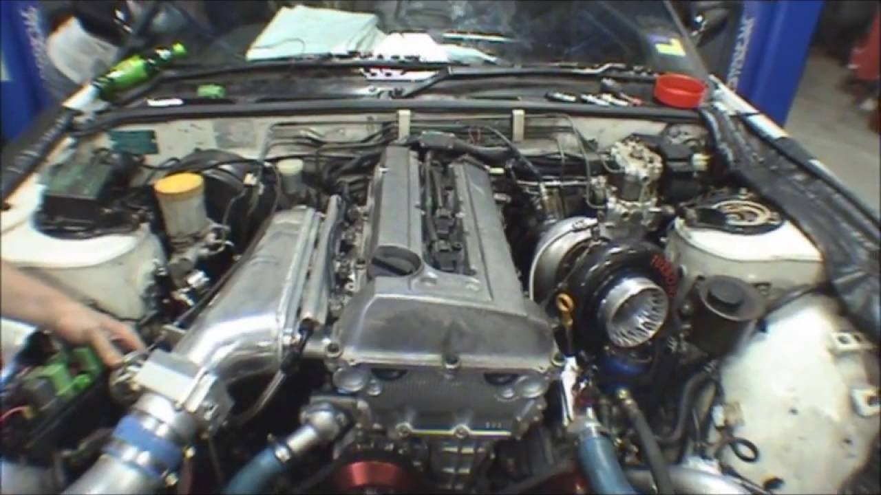 Powertune 180SX SR20VET kicks over!