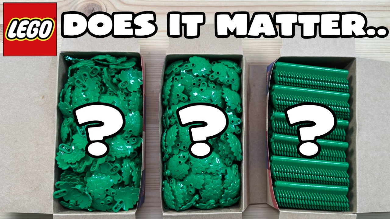 Is Stacking Worth Your Time? How Many leaf Did We Get From The PAB Wall In The LEGO Store.