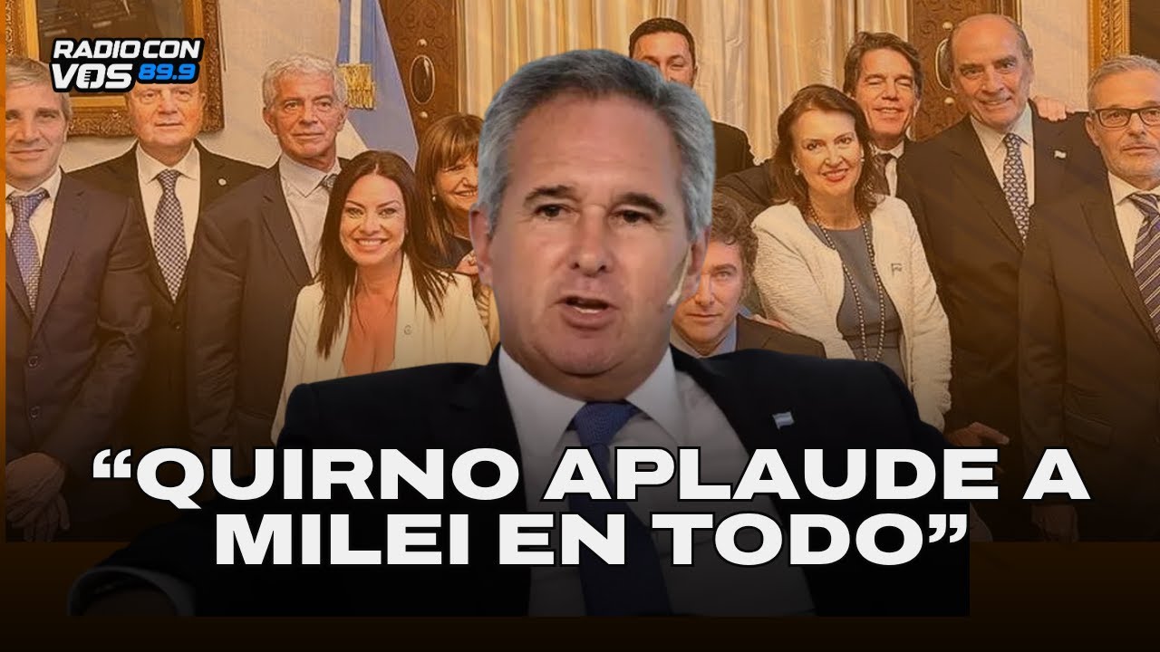 &iquest;Qui&eacute;n es PABLO QUIRNO? El funcionario que asumir&aacute; como CANCILLER en reemplazo de GERARDO WERTHEIN