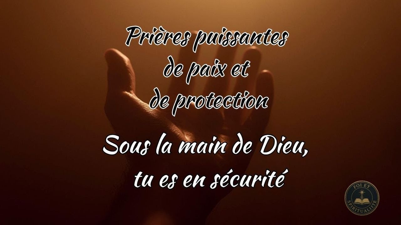 Prière de protection divine – Que Dieu garde chaque instant de ta vie
