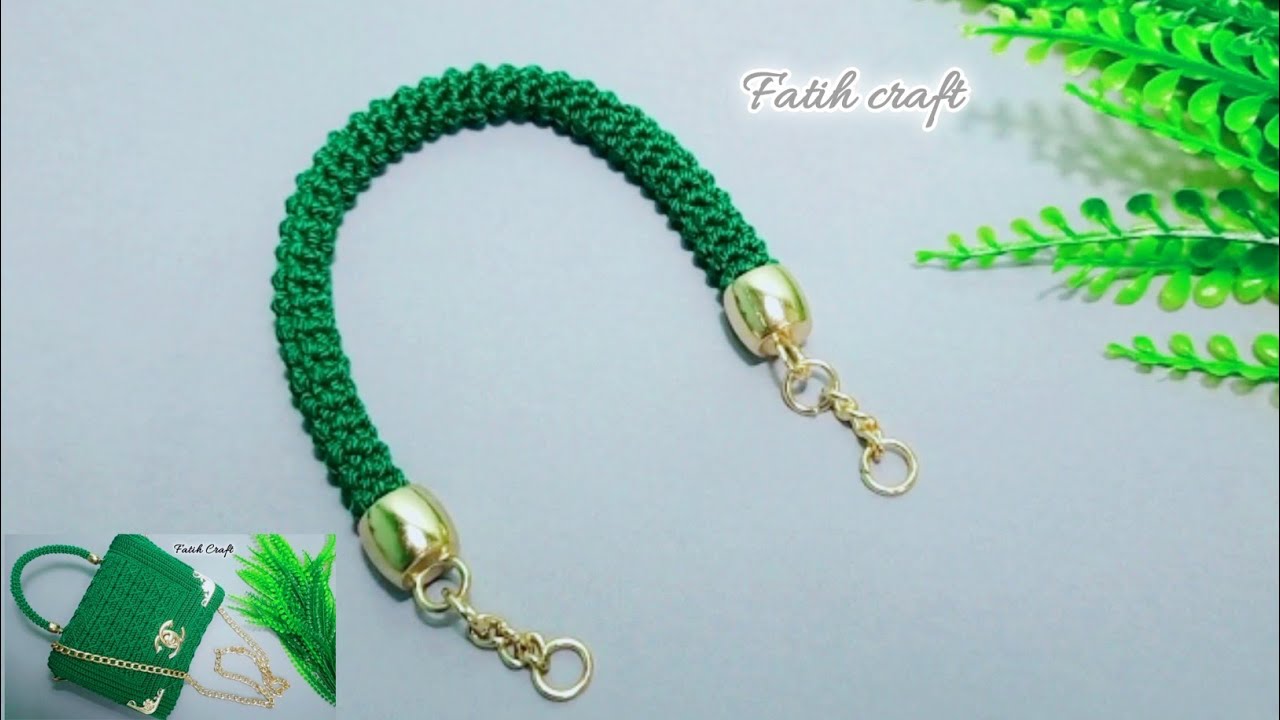 Tutorial tali rajut spiral mudah untuk pemula || crochet spiral rope